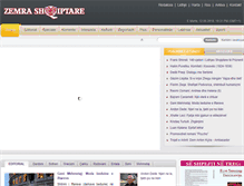 Tablet Screenshot of forum.zemrashqiptare.net
