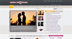 Desktop Screenshot of lojra.zemrashqiptare.net