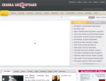 Tablet Screenshot of lojra.zemrashqiptare.net