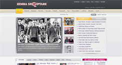 Desktop Screenshot of forumi.zemrashqiptare.net