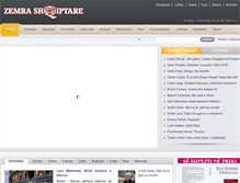 Tablet Screenshot of forumi.zemrashqiptare.net